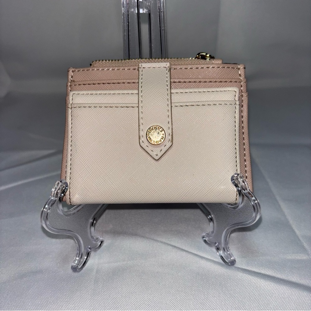 Steve Madden Hayden  Cream Blush Wallet Card Case